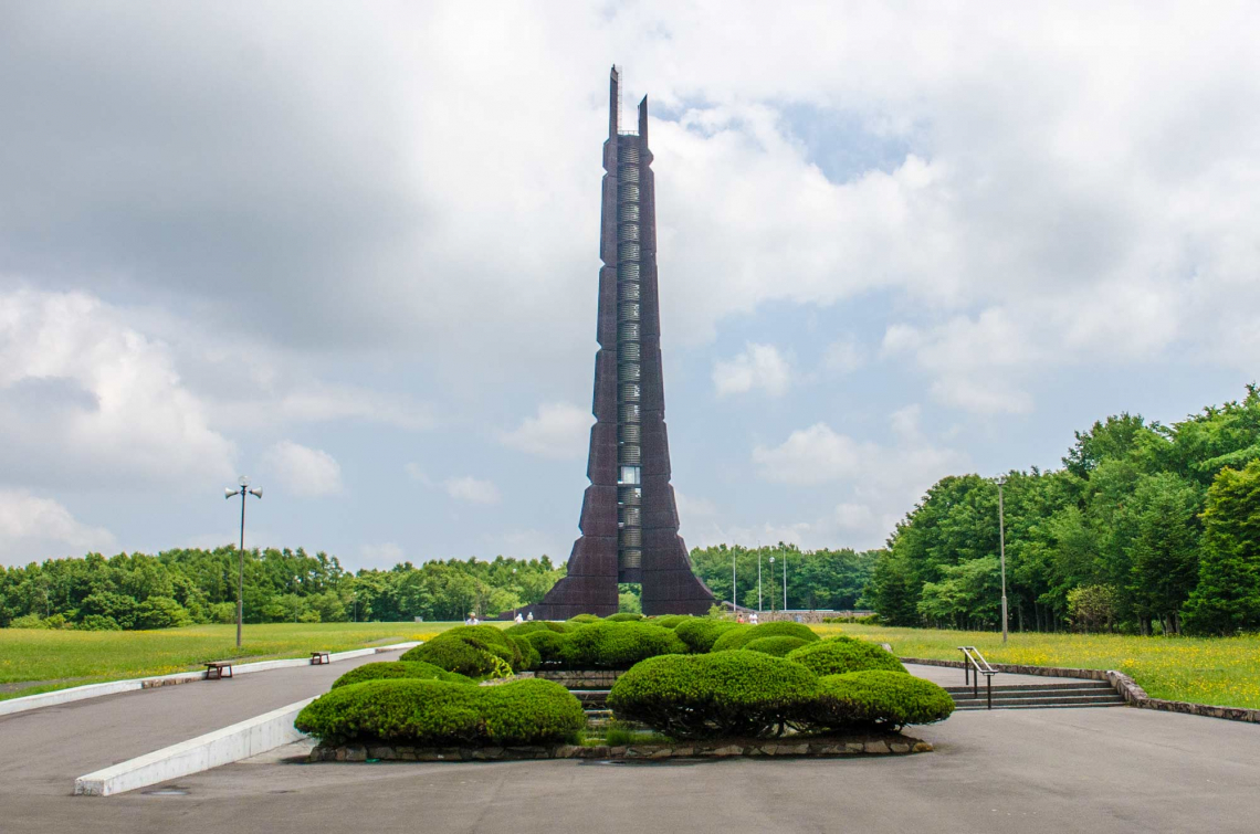 hyakunen kinen tower in shin sapporo 100 year anniversary tower