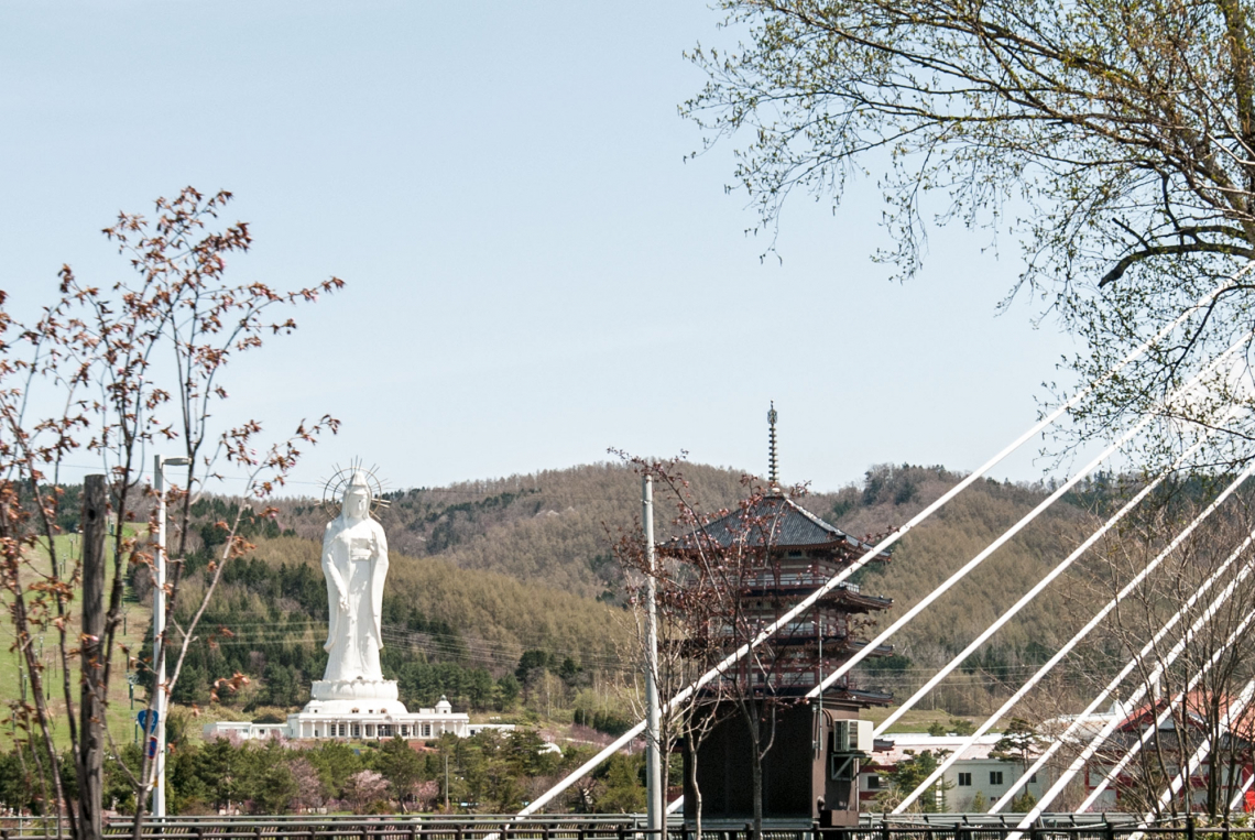 akabria budha in central hokkaido